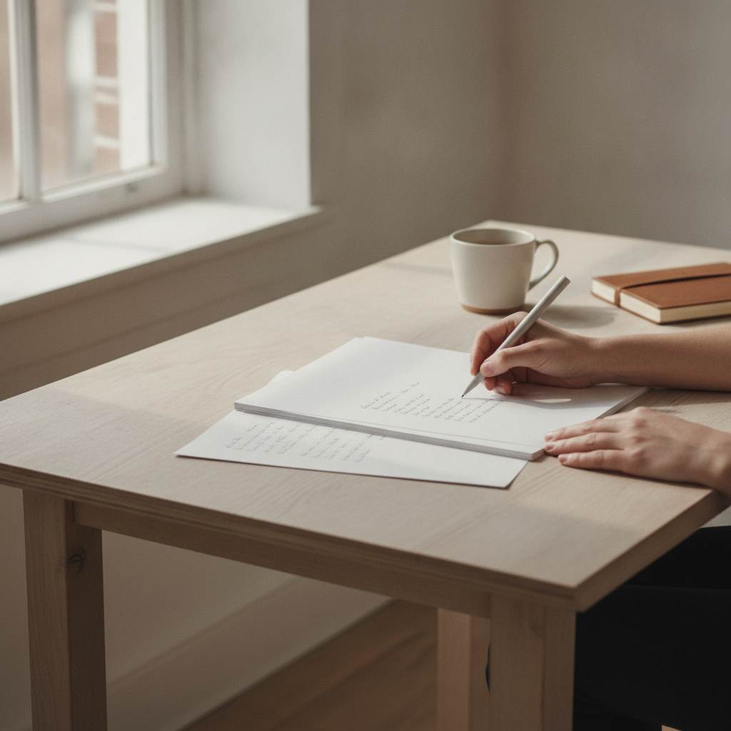 Brevpapir A4 — billede 2
