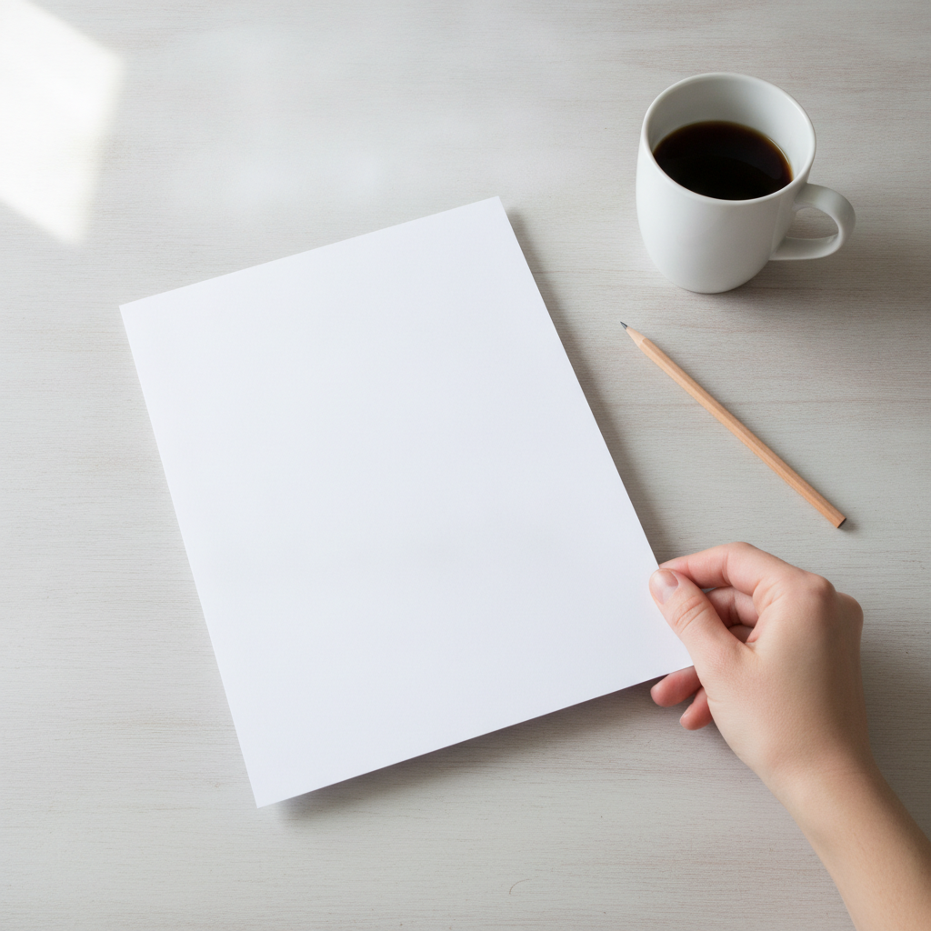 Brevpapir A4 — billede 4